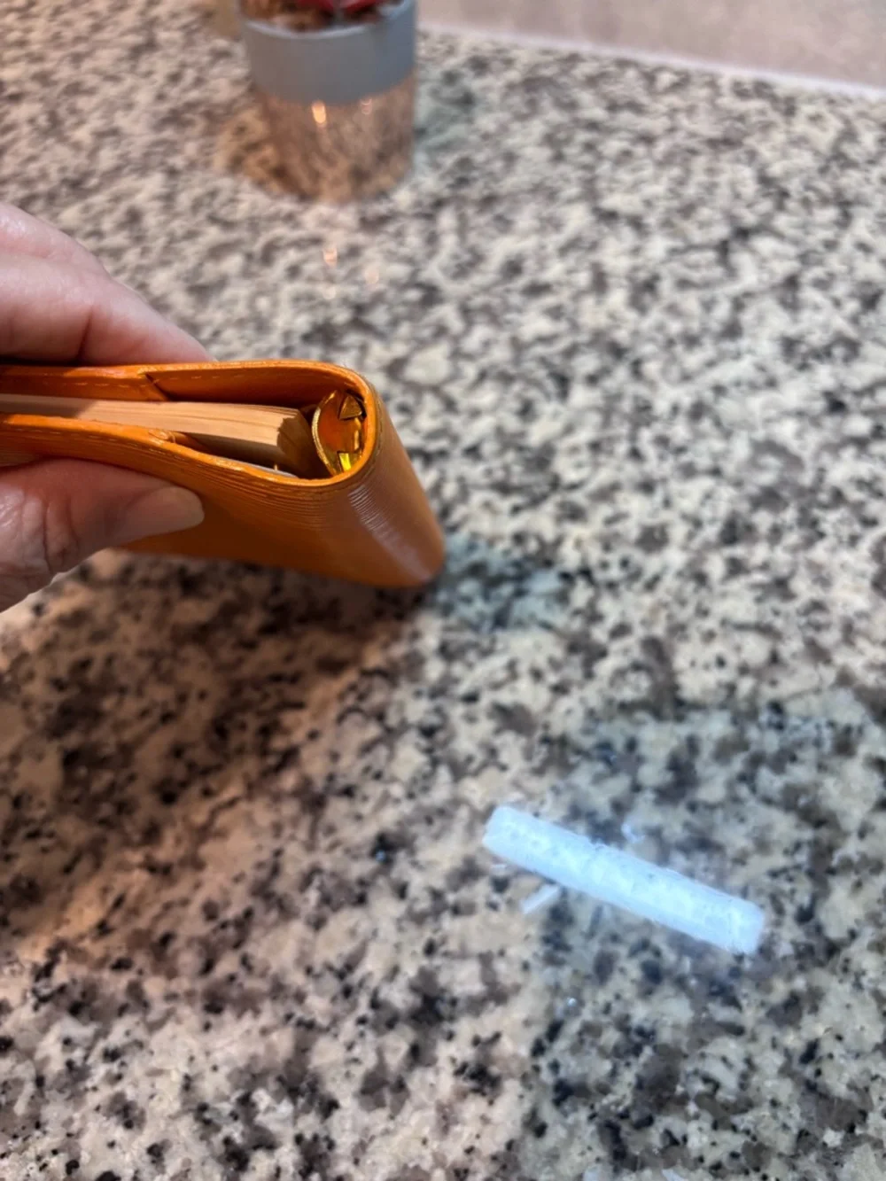 Louis Vuitton Orange PM Agenda